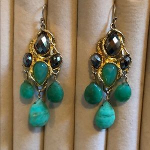 Alexis Bittar chandelier earrings
